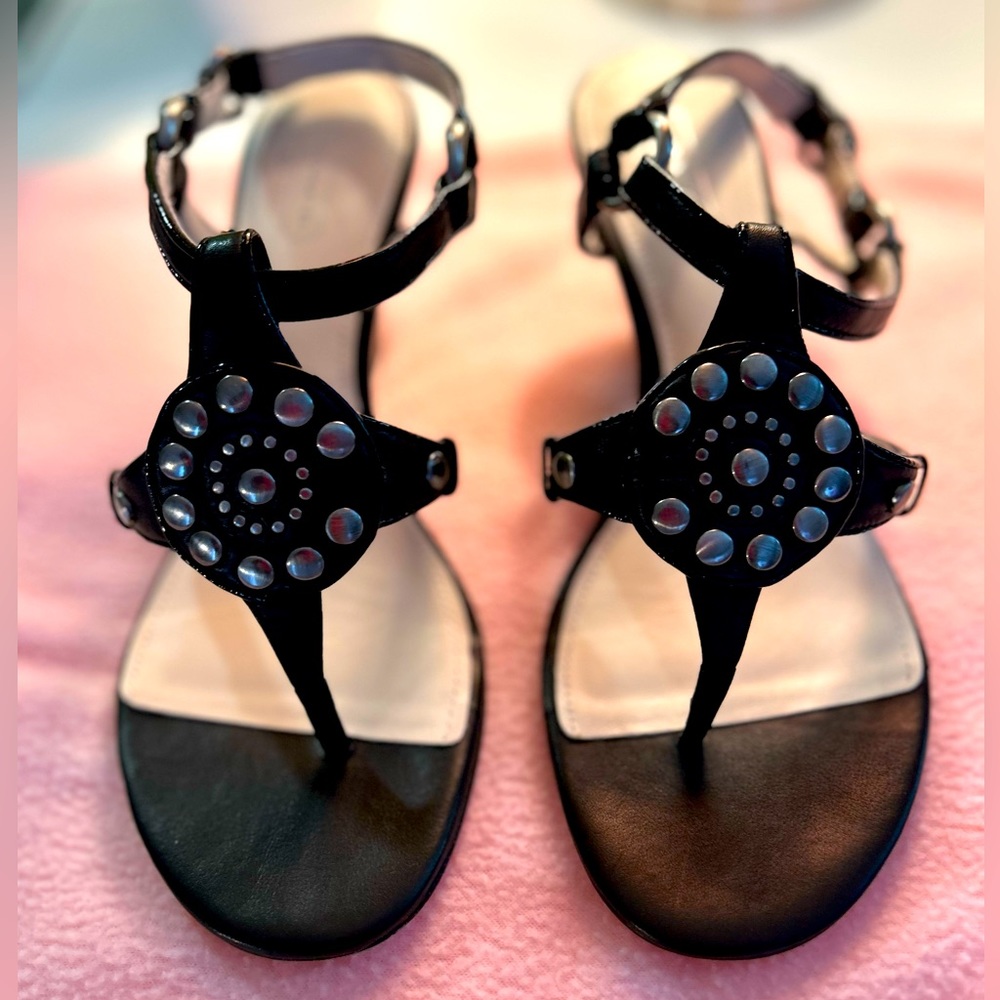 Coach wedge heels / Black / 7.5 / only worn twice / don’t have original box